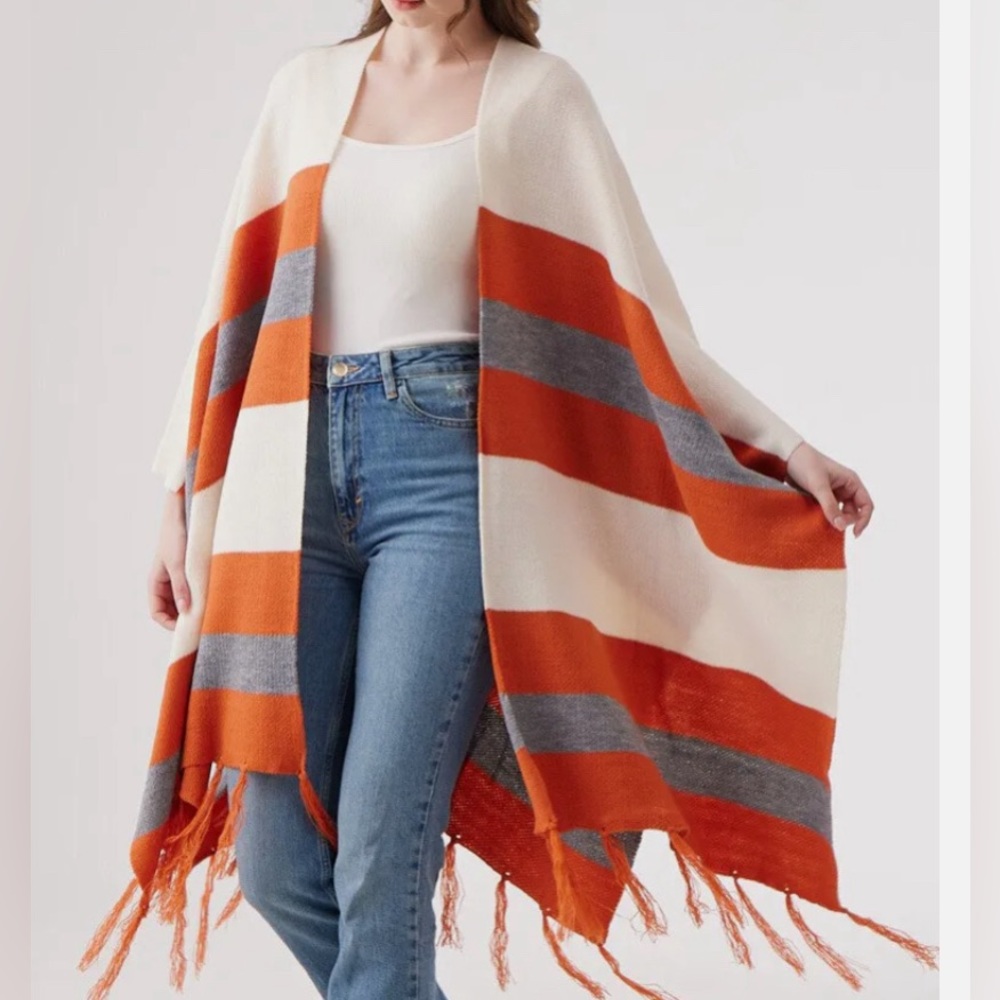 STYLEWE striped shoulder sweater